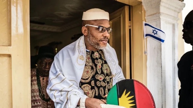 Family voices fresh concerns over Nnamdi Kanu’s health