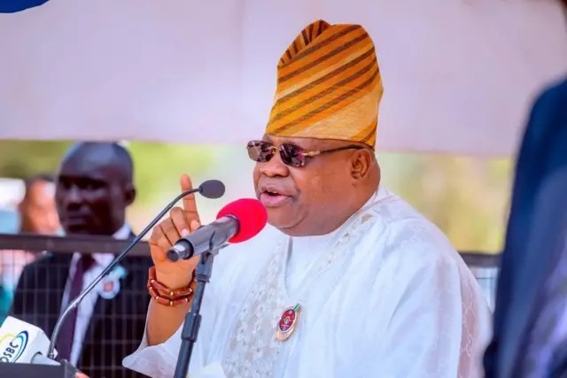 Osun Workers Celebrate Adeleke’s Re-election as Aregbesola Congratulates Him